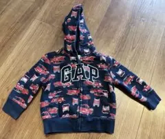 GAP 消防車柄 パーカー 18-24ヶ月