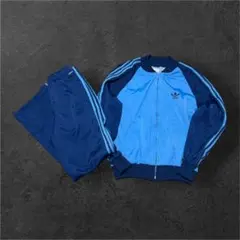 70s adidas track jacket × pants