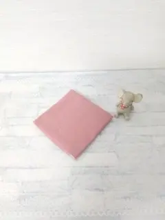 ハンドメイド　ハンカチ風サニタリーケース　無地ピンク⑥