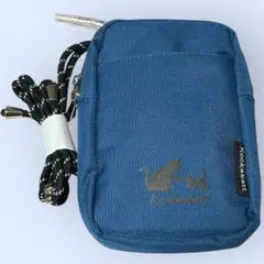 マルチミニショルダー 黒猫柄 ブルー スマホバッグ 【週末特別価格】