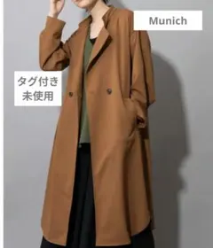 最終価格◆Munich●新品タグ付きラウンドヘムライトコート LUCAのサムネイル