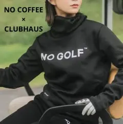 希少 CLUBHAUS×NO COFFEE "NO GOLF" タートルネック