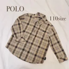 チェックシャツ 110