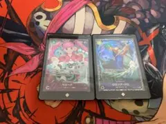 ワンピースカード ペローナ ロロノア・ゾロ パラレル 2枚セット