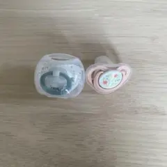 おしゃぶり 2個セット ピンク ブルー　美品