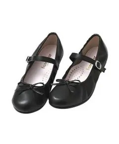 familiar ブラック バレエシューズ 20cm