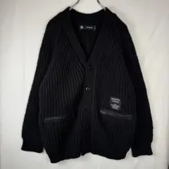 undercover GUブラック ケーブルニット カーディガン GU公式 | ケーブルカーディガン UNDERCOVER