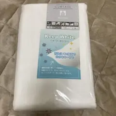 ホワイトレースカーテン　新品未使用　100✖️176㎝　２枚入り