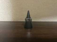 【ヴィンテージ】ウェーブデザイン シルバーリング 12号