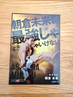 RIZIN ライジン ライコレ 朝倉未来 師走の超強者祭り 応援シート特典