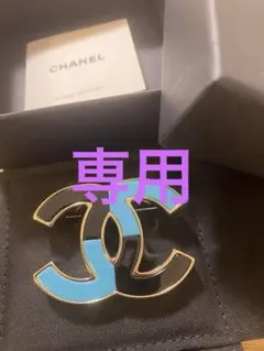 CHANEL ダブルCロゴ ブローチ