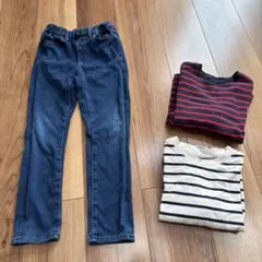 ユニクロ　キッズ120 3着セット