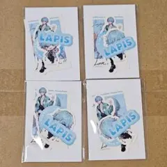 めておら　Lapisくん ステッカーセット