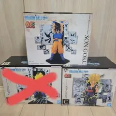 一番くじドラゴンボール40th其の二A賞孫悟空B賞ベジータC賞孫悟飯