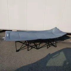 キャンプ　折りたたみ簡易ベッド グレーのサムネイル