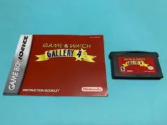 【説明書付】ゲーム&ウォッチギャラリー4 海外GBA ニンテンドーDS 任天堂
