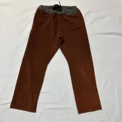 フリースブラウンロングパンツ 120サイズ
