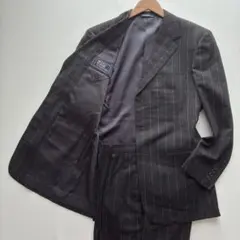 美品 90s ポロラルフローレン ダブル スーツ セットアップ 三角タグ 紺