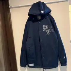 T4657★美品★MLB*中綿ジャケット*ニューヨークヤンキース*メンズXL