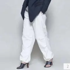 ＜6(ROKU)＞コットン ナイロン スノーパンツ