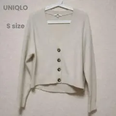 UNIQLO Vネック カーディガン S