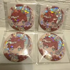 一彩 あんスタ アニカフェ アニメイトカフェ 缶バッジ　4個セット