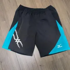 Mizuno ハーフパンツ Sサイズ 黒/青のサムネイル