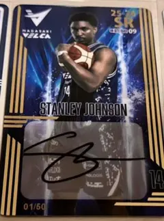 長崎ヴェルカ スタンリー ジョンソン 2025 SR シリアルナンバー 01