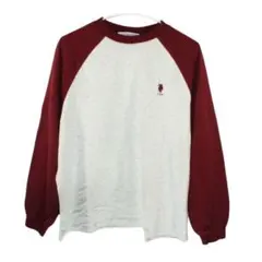 U.S. POLO ASSN ワンポイント ロゴ ラグラン ロンT Sサイズ