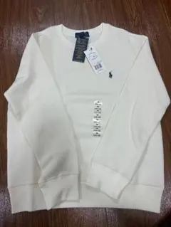 Polo Ralph Lauren クルーネックスウェット M アイボリー
