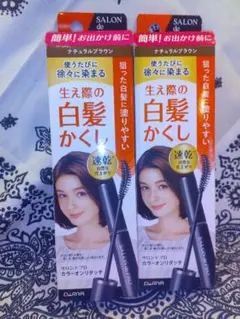 ★本日特別タイムセール★サロンドプロ 白髪かくしEX ナチュラルブラウン 2個