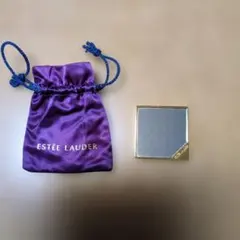 ESTEE LAUDER コンパクトミラー パープルポーチ付きのサムネイル