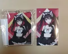 くじ引き堂　デート・ア・ライブ　時崎狂三　アクリルキーホルダー　特典ブロマイド
