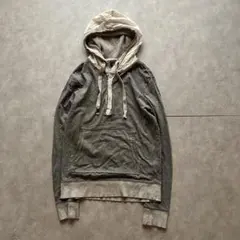 archive grunge parka y2k gray