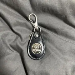 Yamaha レザーキーホルダー 黒