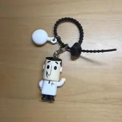 パワーパフガールズのユートニウム教授のフィギュアキーホルダー