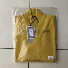 ALESSANDRO LUPPI ニット ハイネック　イエロー 48