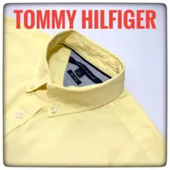 TOMMY HILFIGER イエロー ボタンダウンシャツ トミーフィルガー