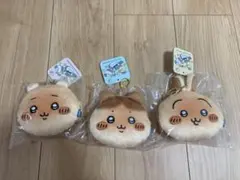 ちいかわベーカリー パンみたいなかおポーチ ちいかわ、ハチワレ、うさぎ