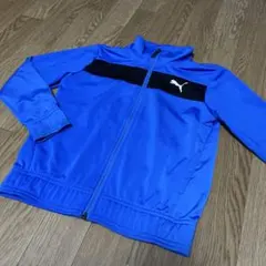 PUMA 青 ジップアップジャケット　120 アウター