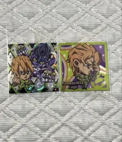 ジョジョの奇妙な冒険黄金の風ウエハースシール