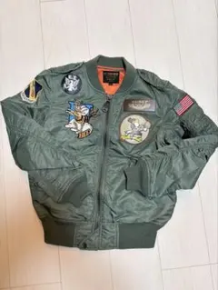 AVIREX MA-1ジャケット オリーブグリーン