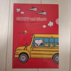 SNOOPY and friends クリアファイル