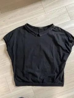 mizuiroindo 襟付き 半袖Tシャツ ブラックのサムネイル