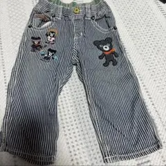 ダブルビー 120 新品タグ無し アップリケいっぱい、デザインパンツ