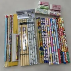 鉛筆、消しゴム　まとめ売り