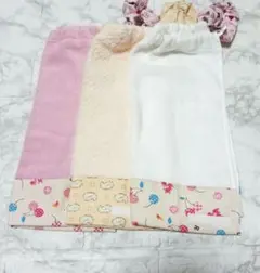 318 おりこうエプロン　タオルエプロン　御食事エプロン　保育園