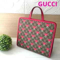 極美品☆ GUCCI チルドレンズ ストロベリー フェアリー トートバッグ 