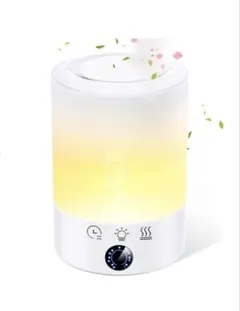 超音波式加湿器 2.5L 大容量 LEDライト付のサムネイル
