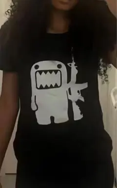 Domo-kun Tシャツ y2k